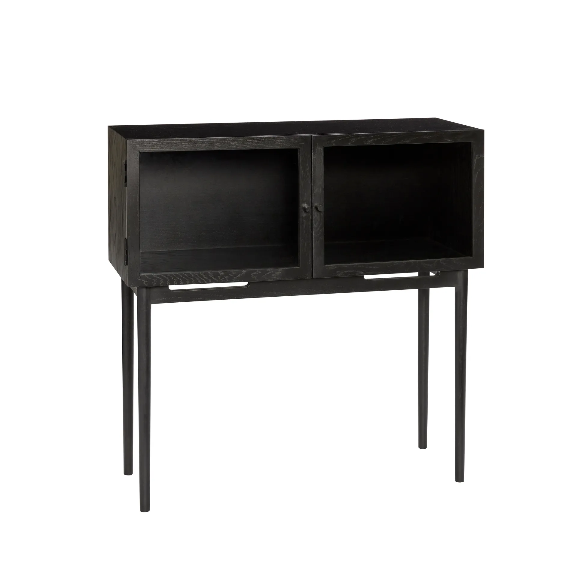 Side table 90x90 cm, Black Hübsch Interior