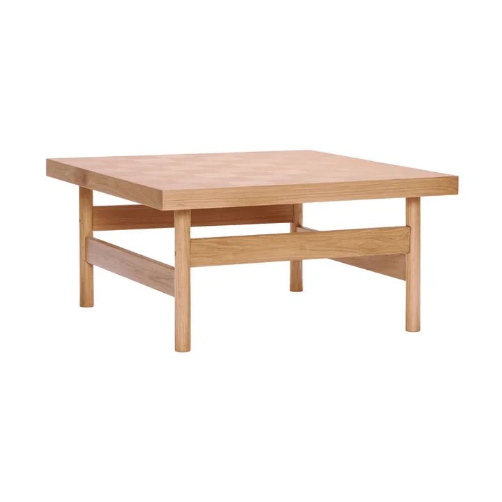 Skak coffee table - Oak, 82x82x40 cm - Hübsch
