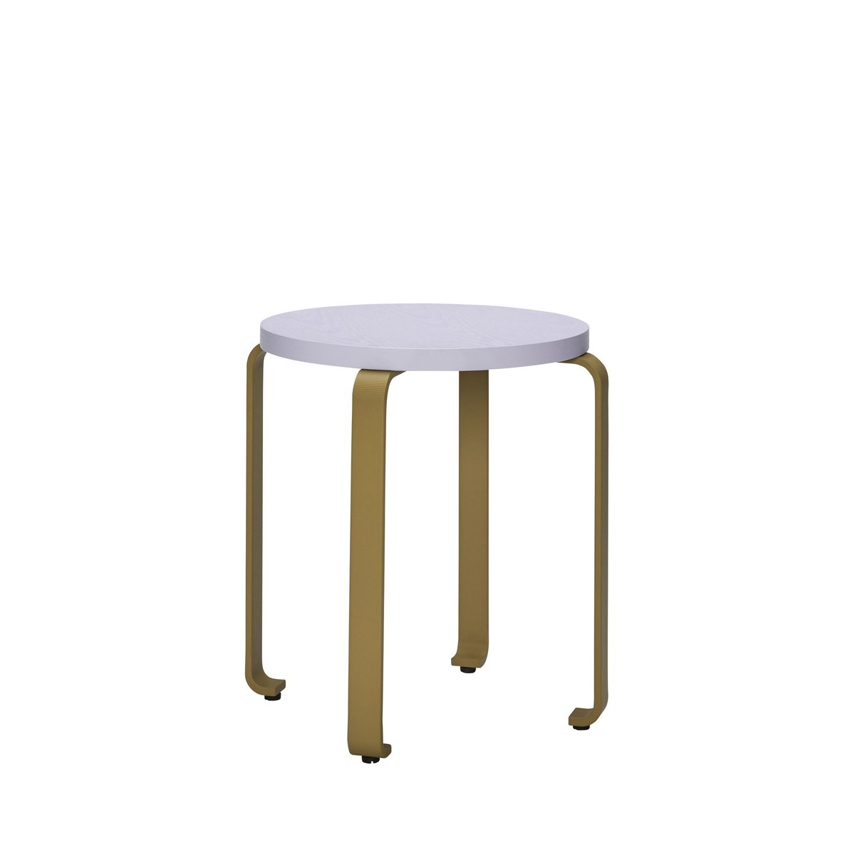Hübsch Smile stool Light blue-khaki | Scandinavian Design | Stools | Blue