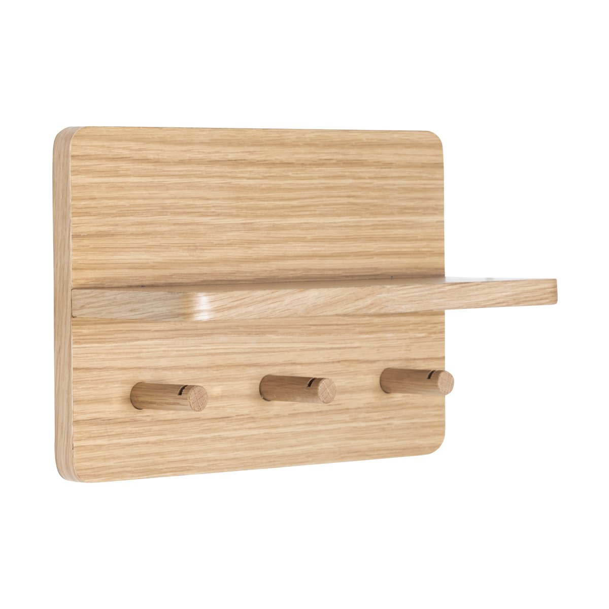 Hübsch Space clothes hanger small Oak