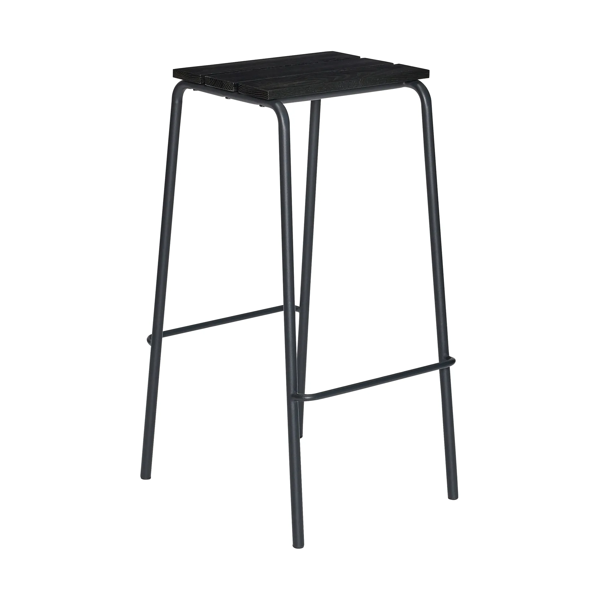 Stilt bar stool, Black Hübsch Interior