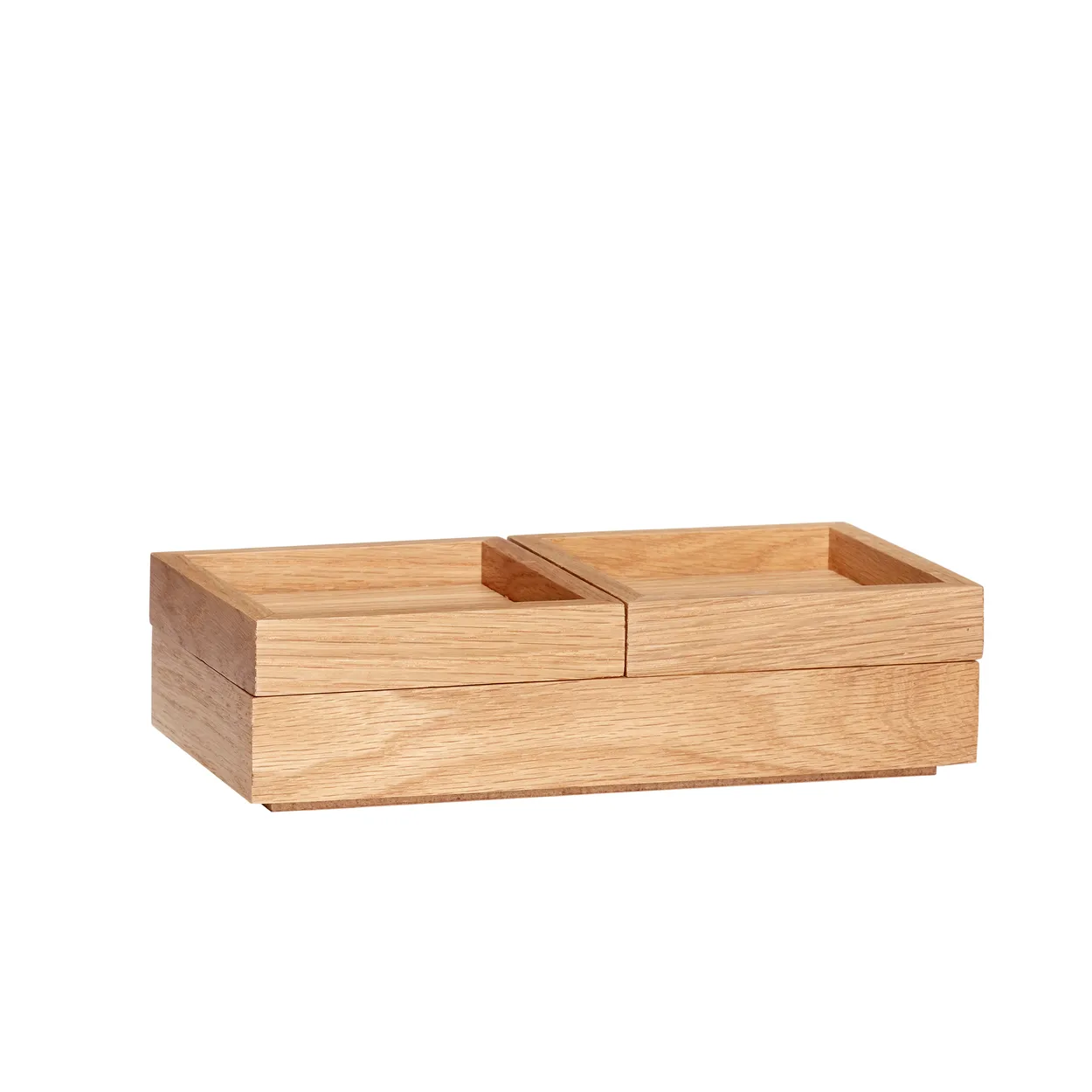Hübsch Storage box 24x12 cm Nature | Scandinavian Design | Storage jars | Beige