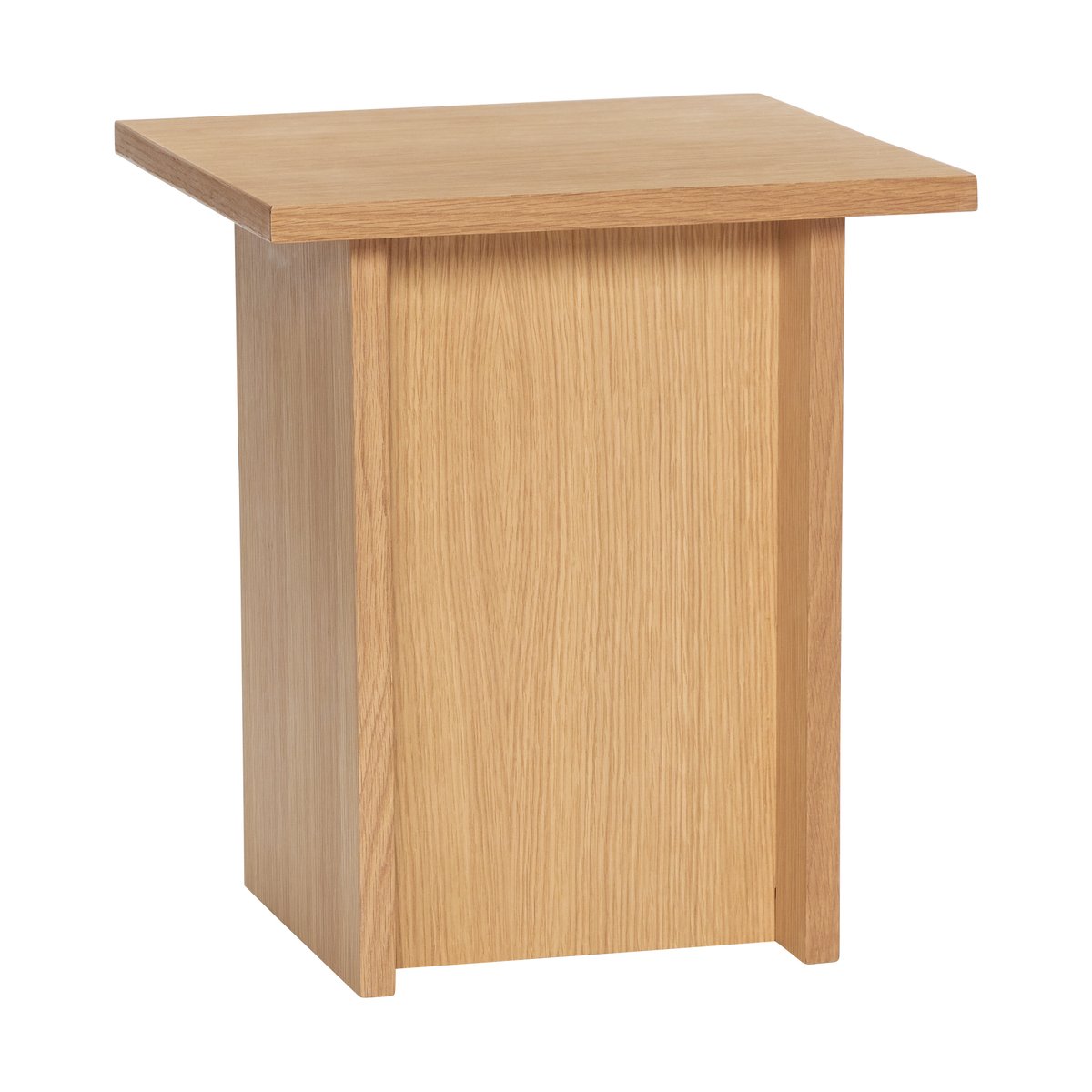 Hübsch Straight side table Oak | Scandinavian Design | Side tables | Beige