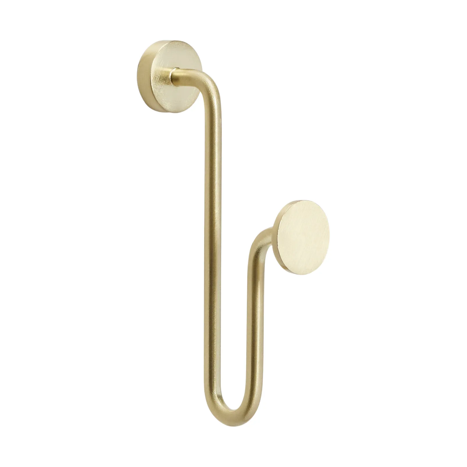 Swing hook, Brass Hübsch Interior