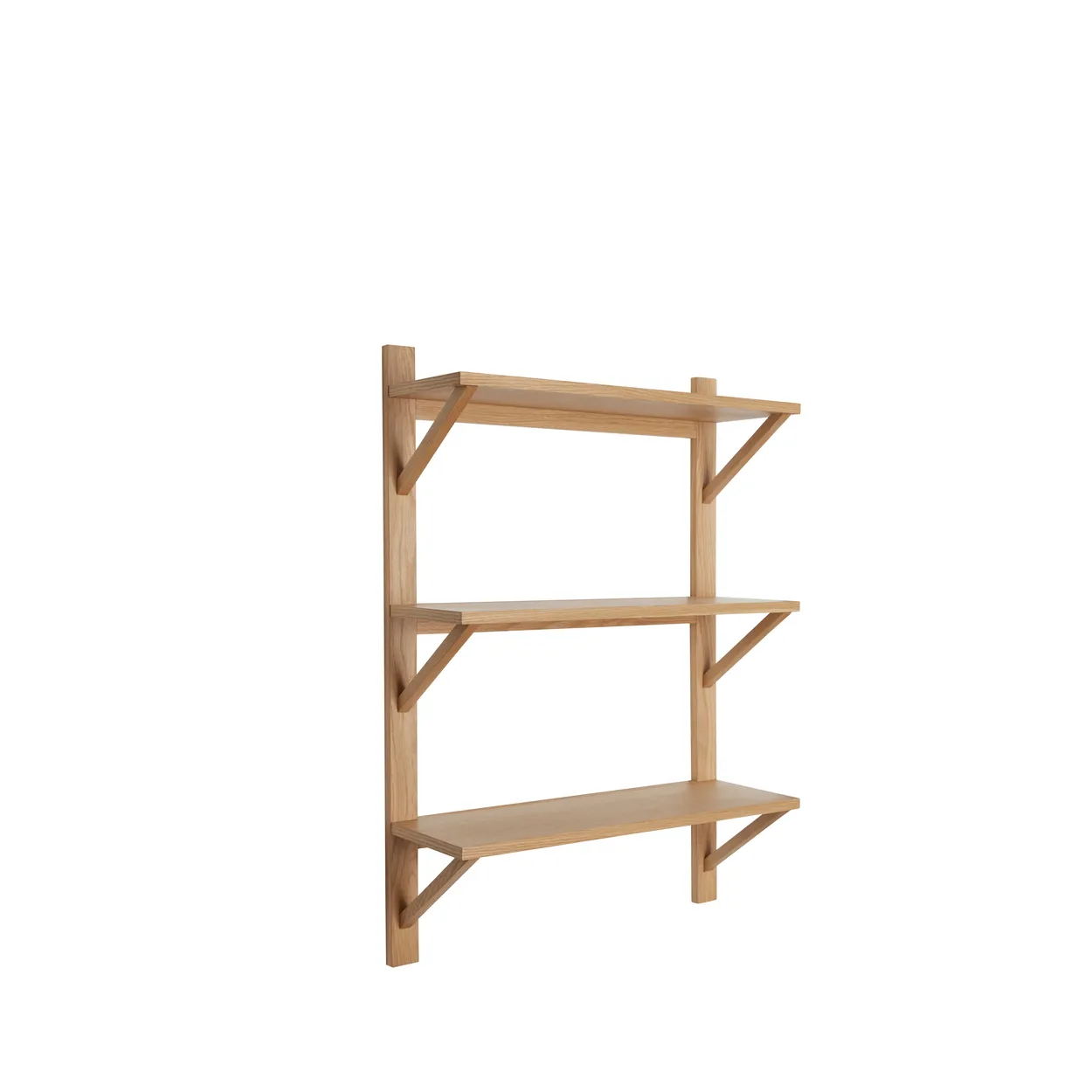 Hübsch Triarch shelf Oak | Scandinavian Design | Shelves & shelving systems | Beige