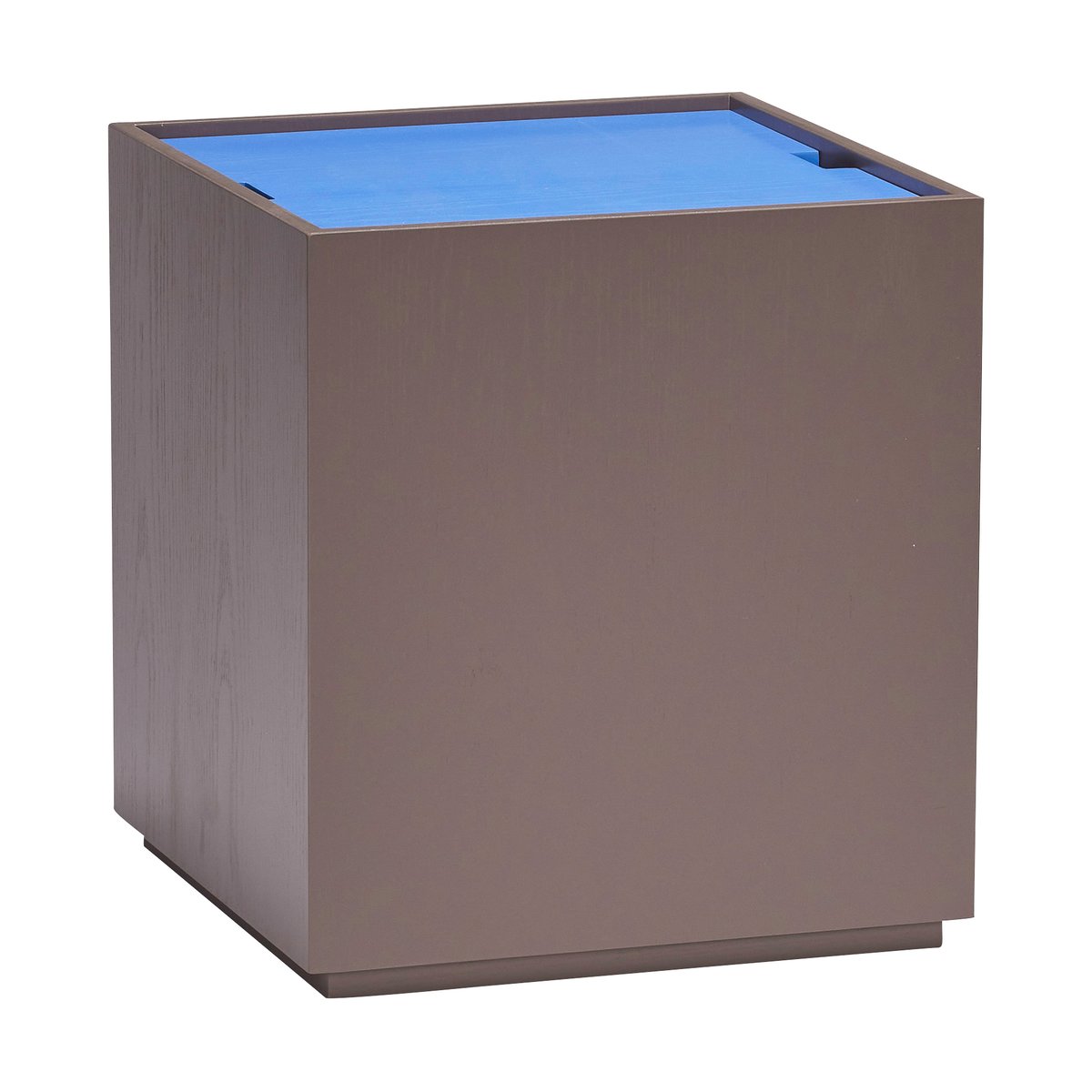 Hübsch Vault storage box Brown-blue | Scandinavian Design | Side tables | Blue