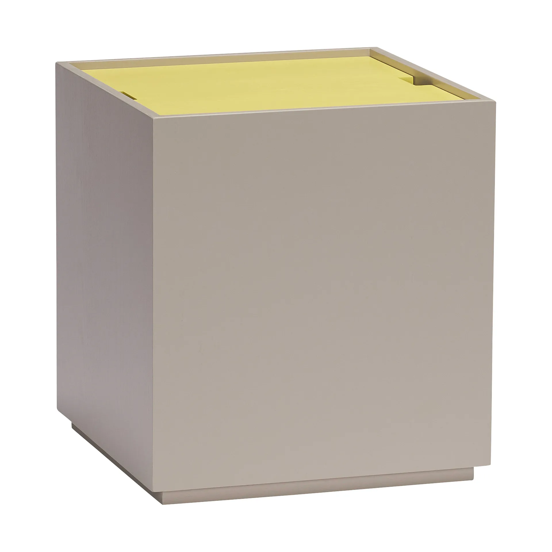 Vault storage box, Gray-yellow Hübsch Interior