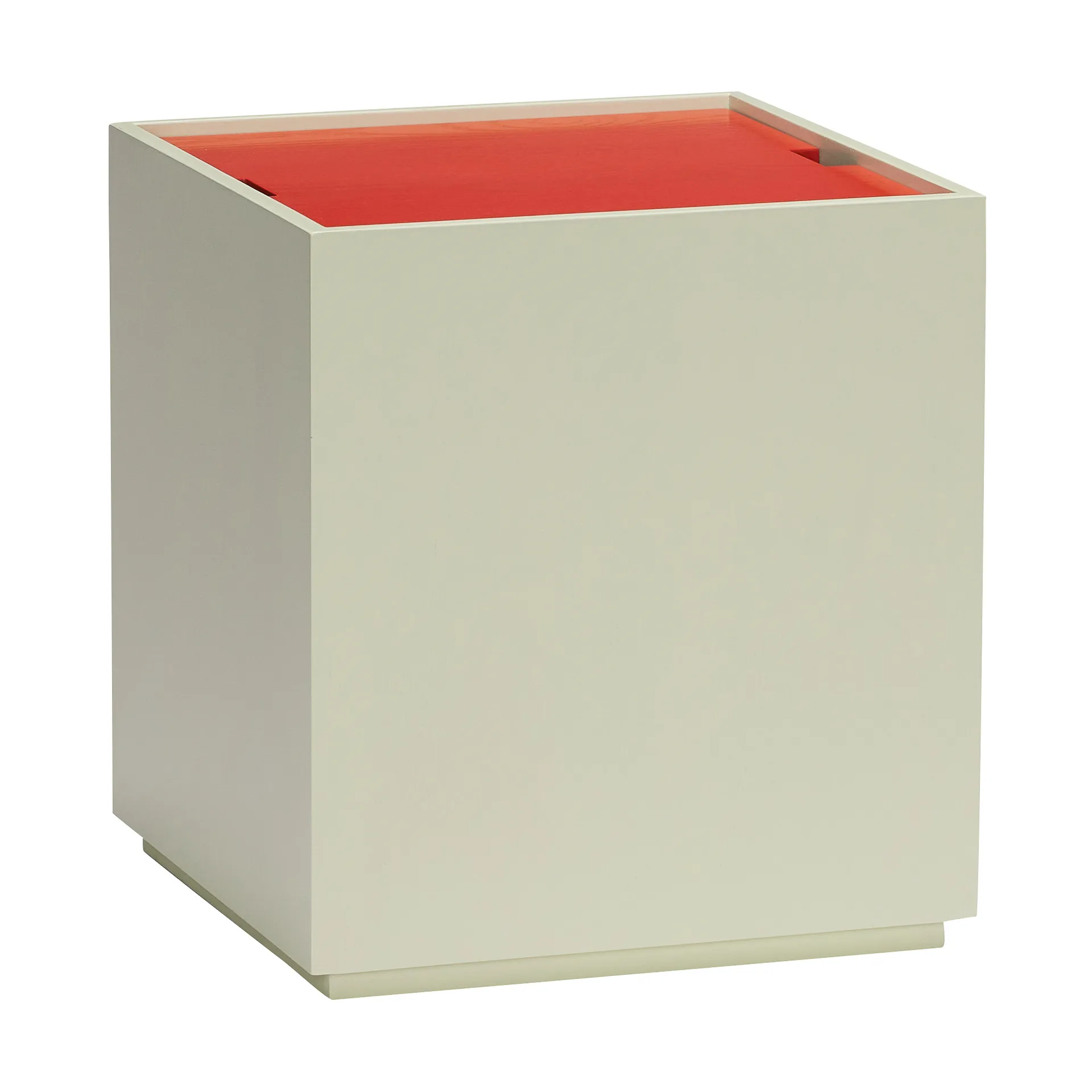 Vault storage box, Light Green-Red Hübsch Interior