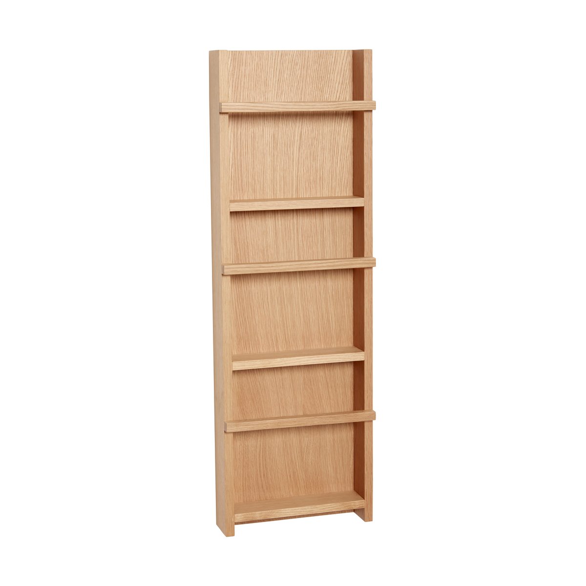 Hübsch Vertigo magazine holder Oak