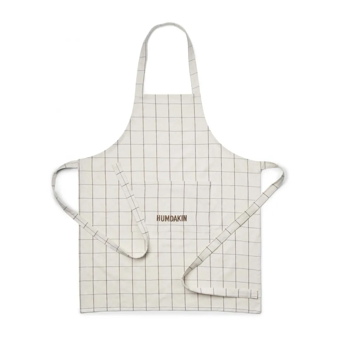Humdakin Check apron Pine | Scandinavian Design | Aprons | White