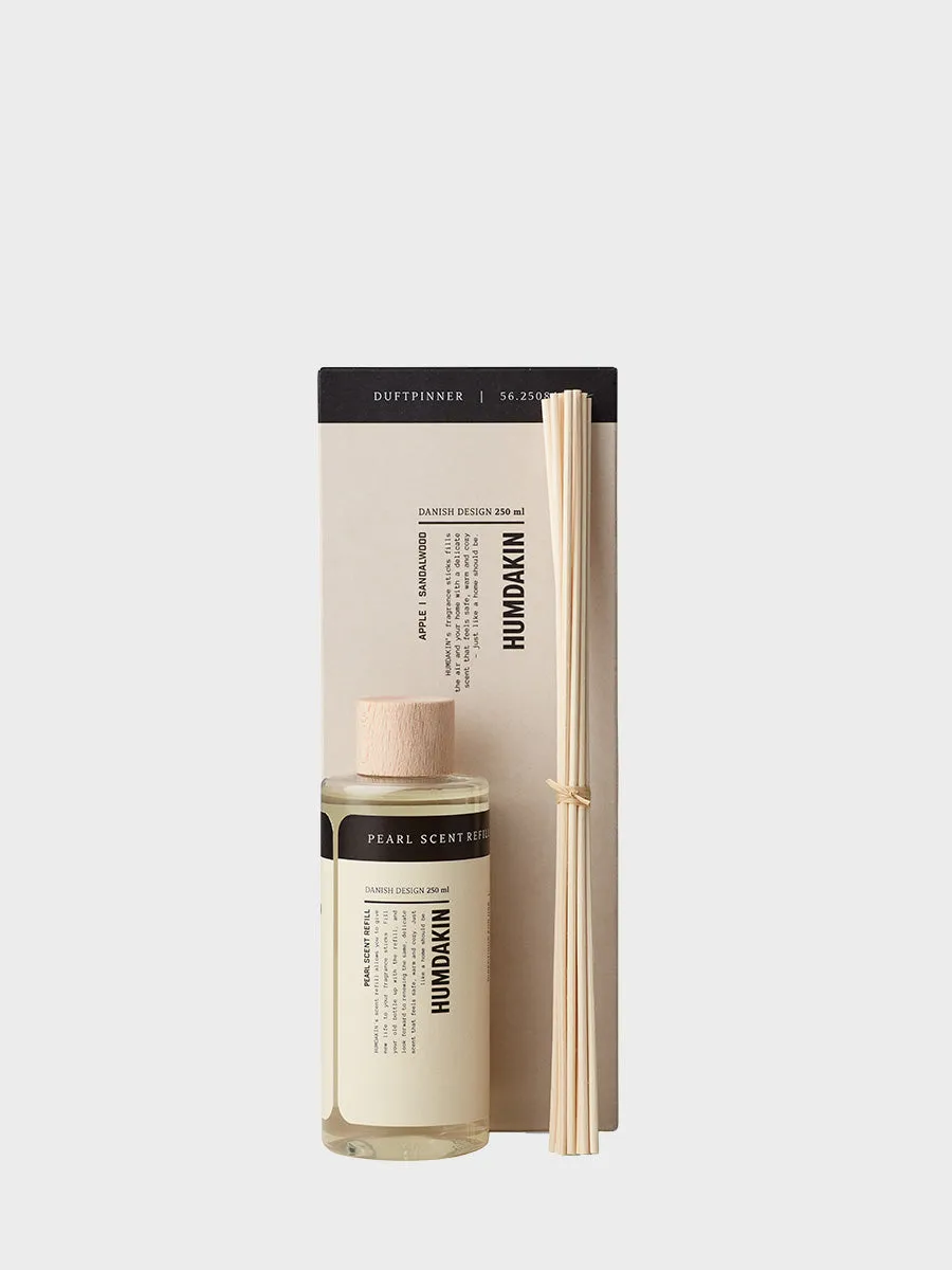 Humdakin fragrance diffuser refill 250 ml Pearl | Scandinavian Design | Scented candles & diffusers | Beige