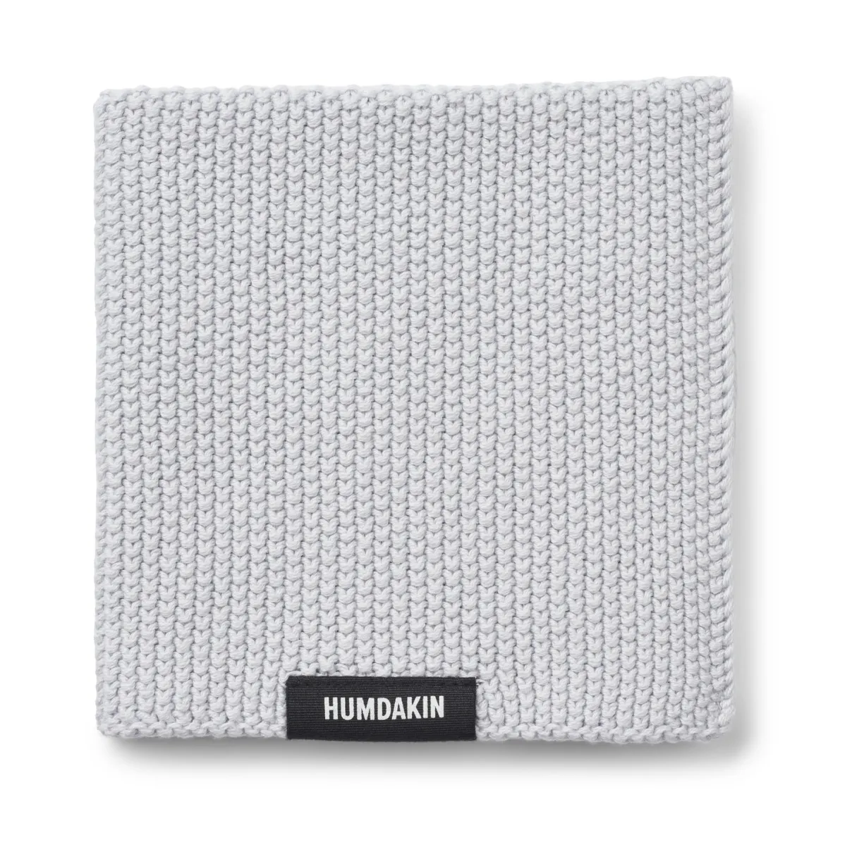 Humdakin Knitted dishcloth 28x28 cm Blue glass | Scandinavian Design | Dishcloths & brushes | Blue