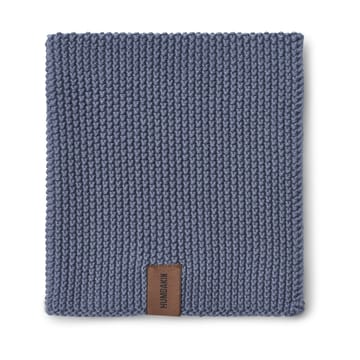 Humdakin Knitted dishcloth 28x28 cm - Blue stone - Humdakin