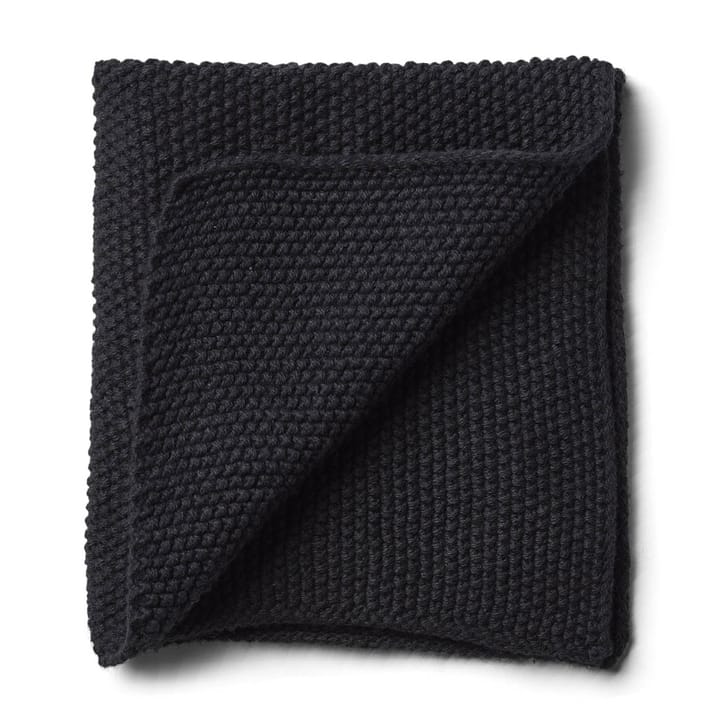 Humdakin Knitted dishcloth 28x28 cm - Coal  - Humdakin