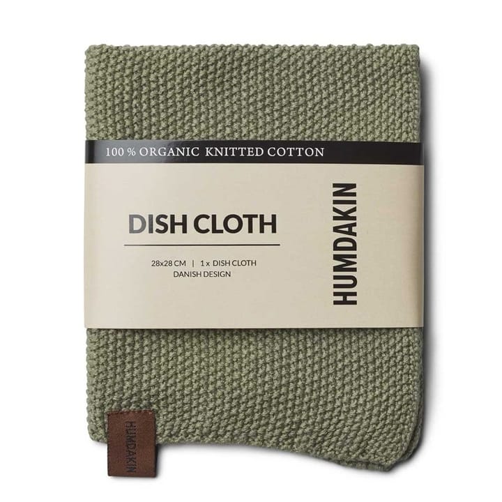 Humdakin Knitted dishcloth 28x28 cm - Oak  - Humdakin