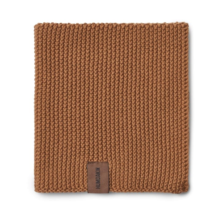 Humdakin Knitted dishcloth 28x28 cm - Tabacco - Humdakin