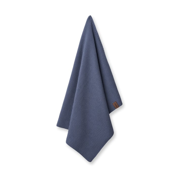 Humdakin Knitted kitchen towel 45x70 cm - Blue stone - Humdakin