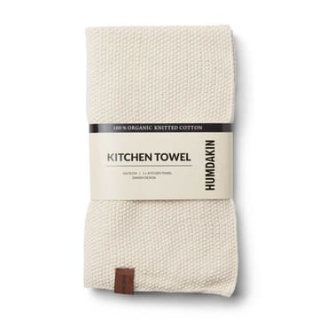 Humdakin Knitted kitchen towel 45x70 cm - Shell - Humdakin