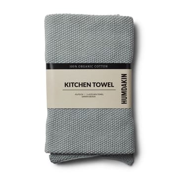Humdakin Knitted kitchen towel 45x70 cm - Stone - Humdakin