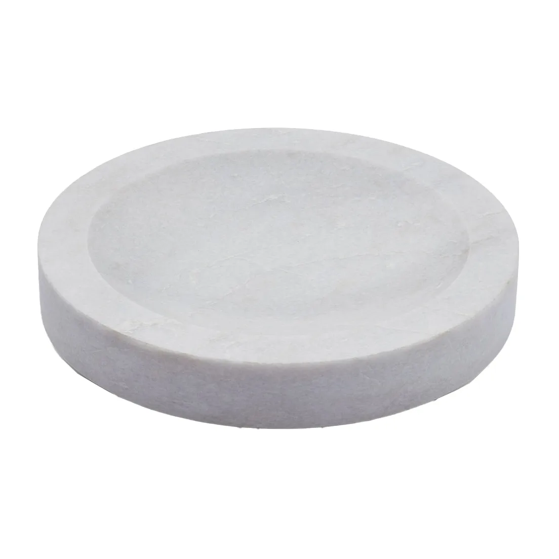 Humdakin marble tray Ø25 cm, Natural-white Humdakin