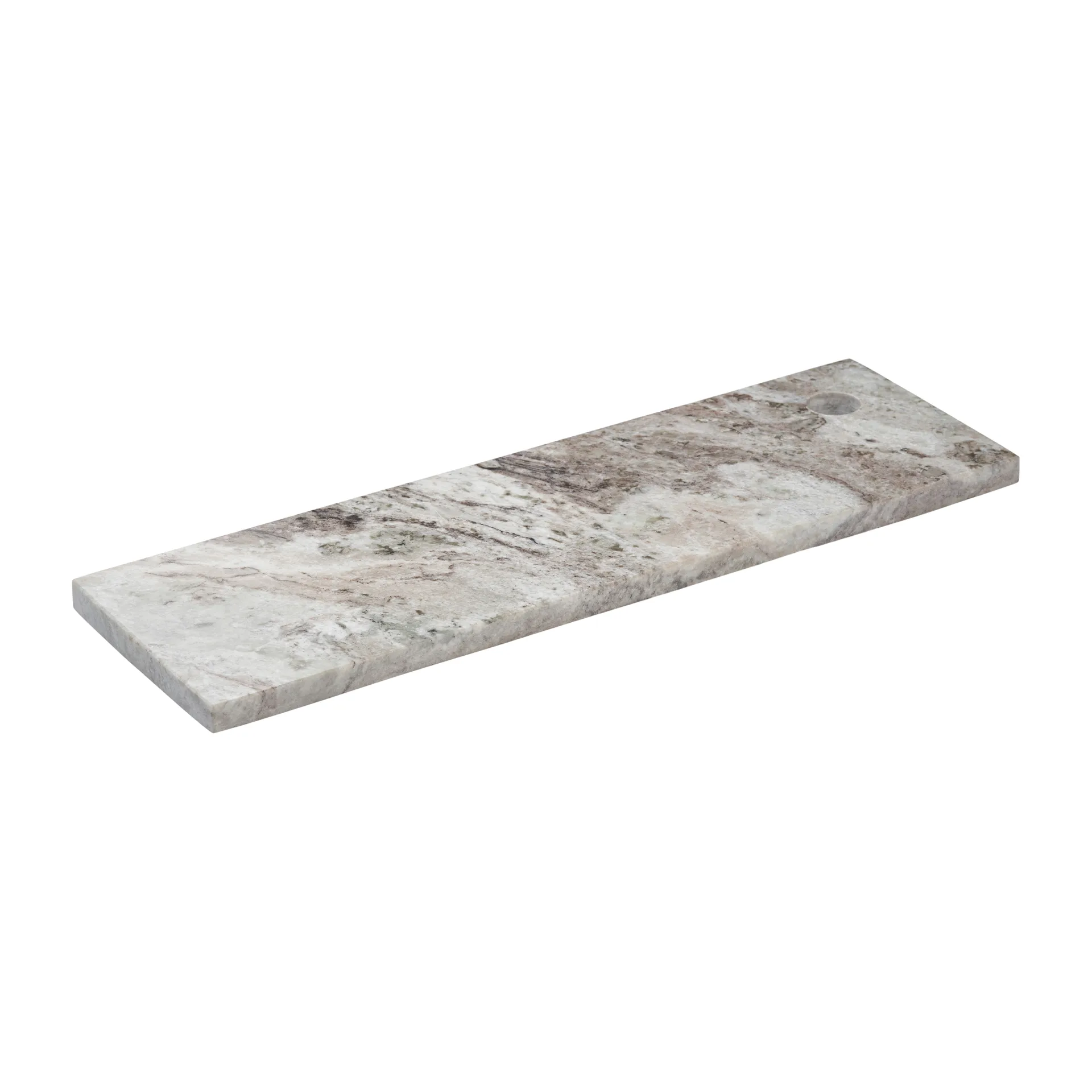 Humdakin marble tray 45x14 cm, Brown Humdakin