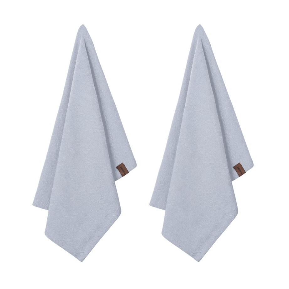 Humdakin Humdakin Organic kitchen towel 45x70 cm 2-pack Blue glass