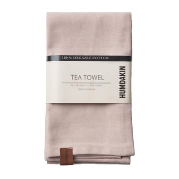 Humdakin Organic kitchen towel 45x70 cm 2-pack - Latte - Humdakin