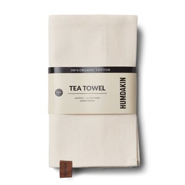 Humdakin Organic kitchen towel 45x70 cm 2-pack - Shell - Humdakin