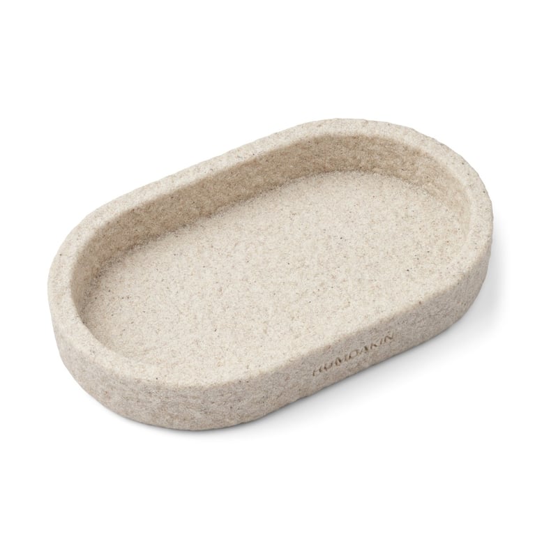 Humdakin Humdakin Sandstone oval tray 15x25 cm Natural