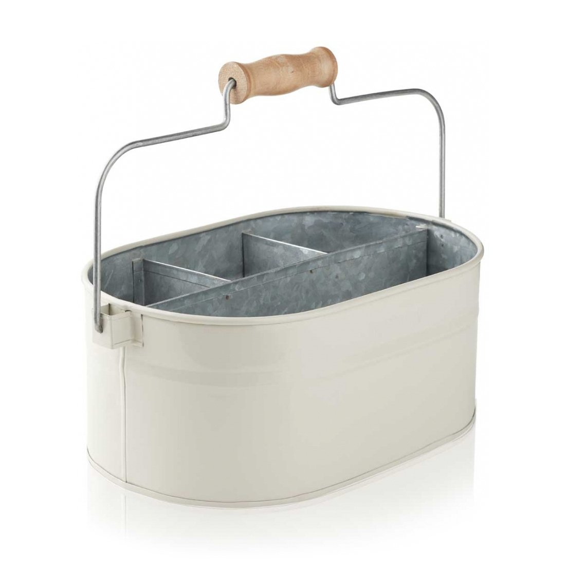Humdakin System bucket storage box 30x19 cm Beige | Scandinavian Design | Storage baskets | Beige