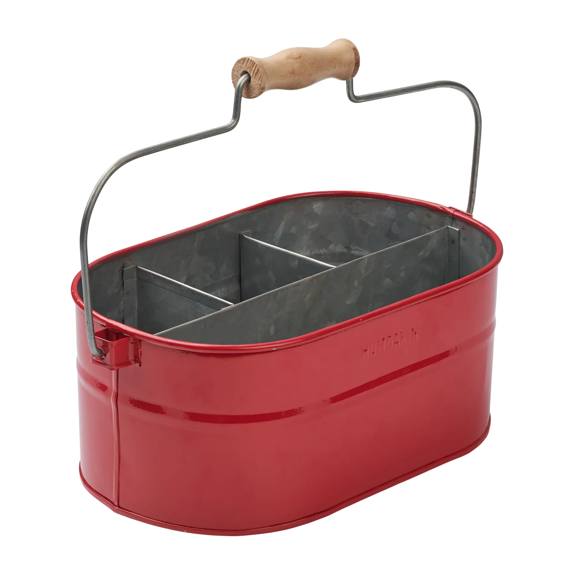 Humdakin System bucket storage box 30x19 cm, 
Red Humdakin