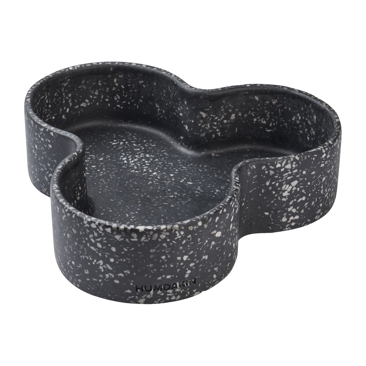 Humdakin Terrazzo bowl Black | Scandinavian Design | Decorative bowls | Black