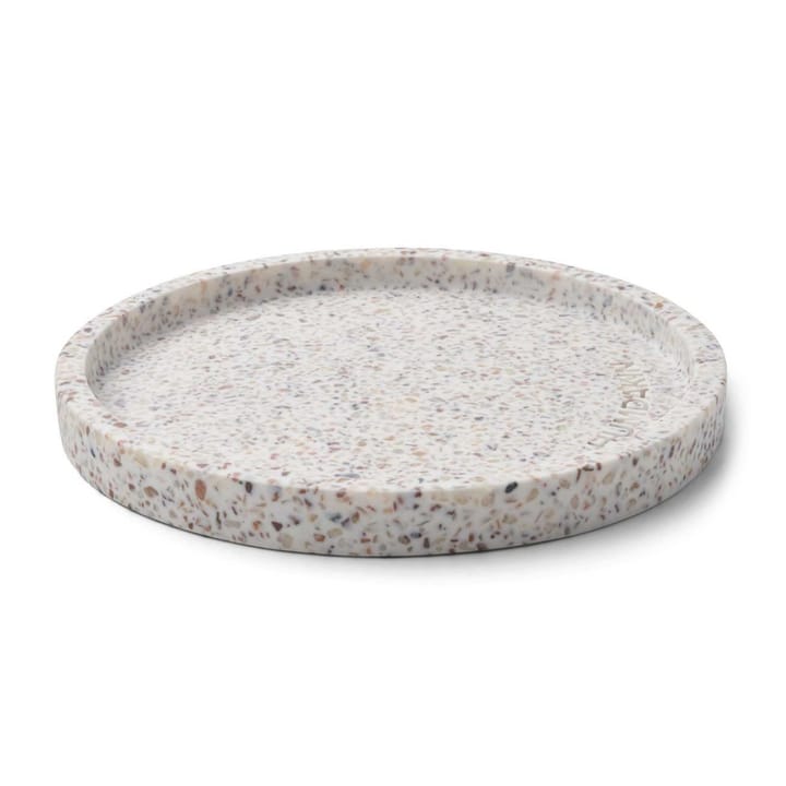 Humdakin Terrazzo rund tray Ø20 cm - White-brown - Humdakin