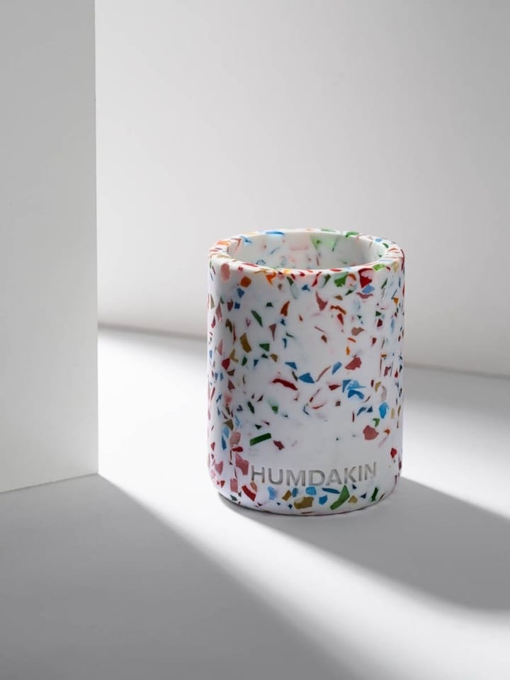 Humdakin Terrazzo tooth brush mug 10 cm - Rainbow - Humdakin