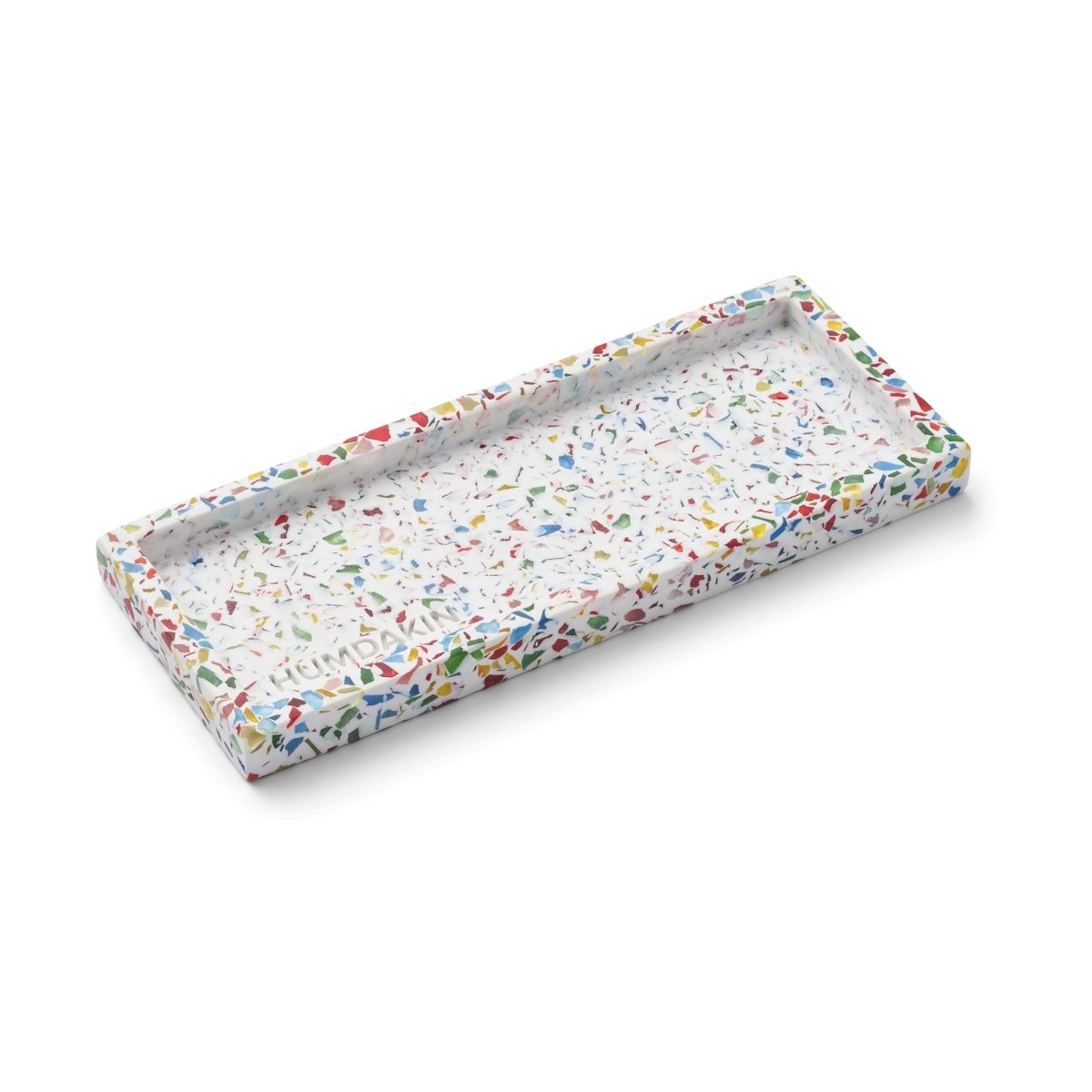 Humdakin Humdakin Terrazzo tray 10x25 cm Rainbow