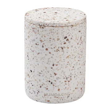 Humdakin Terrazzo vase with lid Ø10 cm - Red/Beige - Humdakin