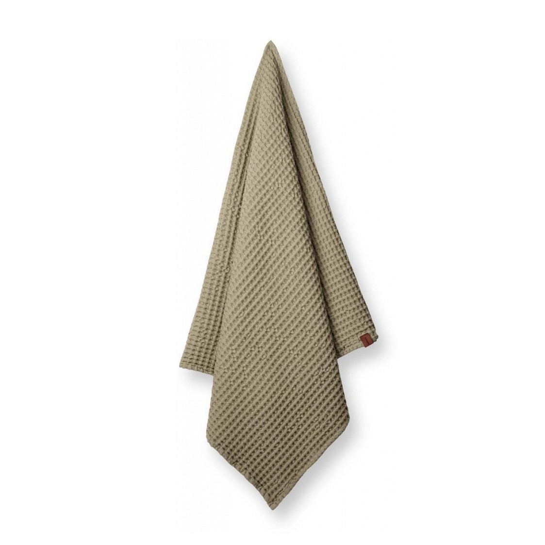 Humdakin Waffle bath towel 70x135 cm Oak | Scandinavian Design | Hand towels | Green