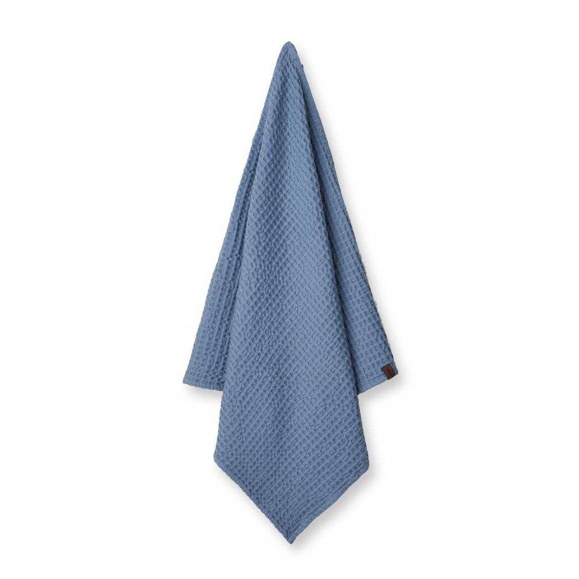 Humdakin Waffle bath towel 70x135 cm Ocean | Scandinavian Design | Hand towels | Blue