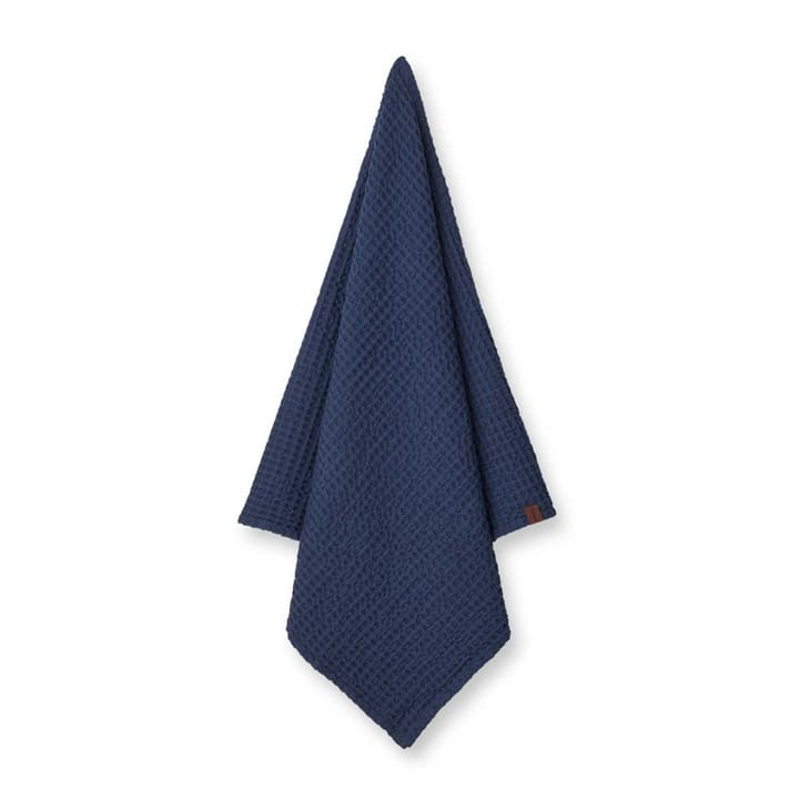 Humdakin Waffle bath towel 70x135 cm - Sea blue - Humdakin