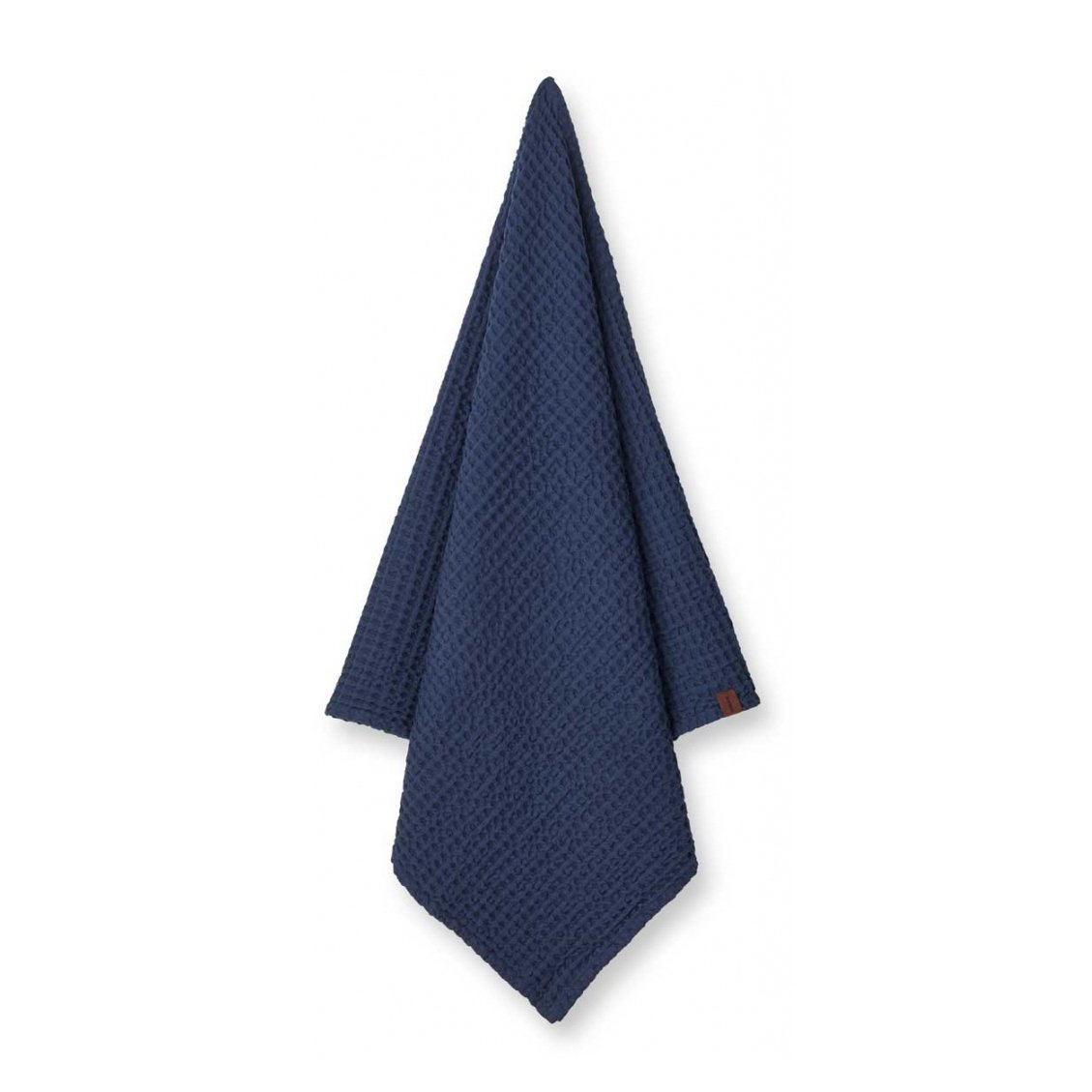 Humdakin Waffle bath towel 70x135 cm Sea blue | Scandinavian Design | Hand towels | Blue