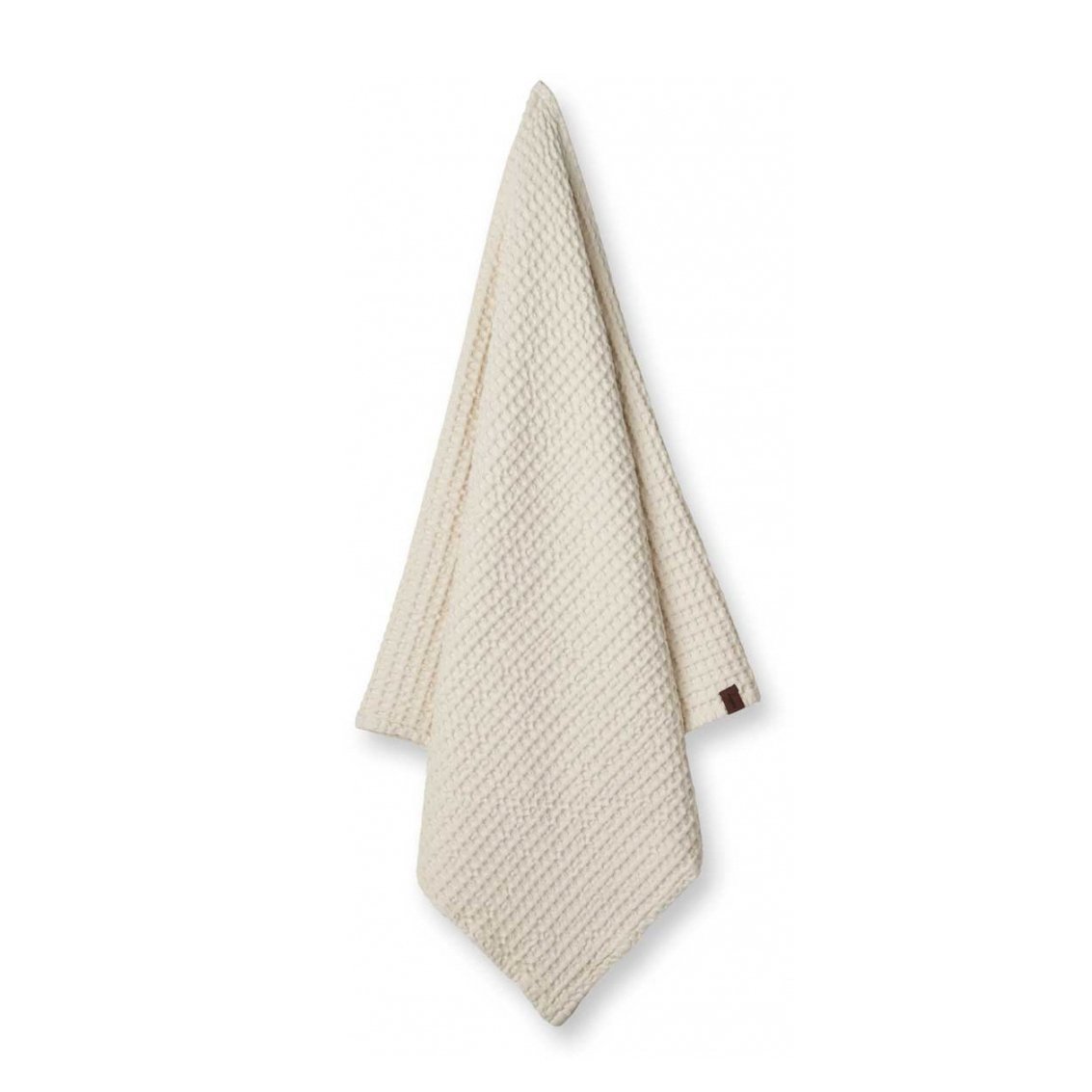 Humdakin Waffle bath towel 70x135 cm Shell | Scandinavian Design | Hand towels | White