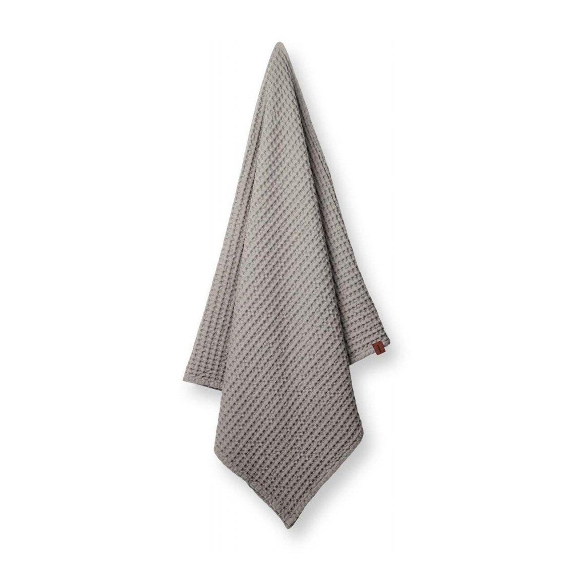 Humdakin Waffle towel 55x80 cm Stone | Scandinavian Design | Hand towels | Grey