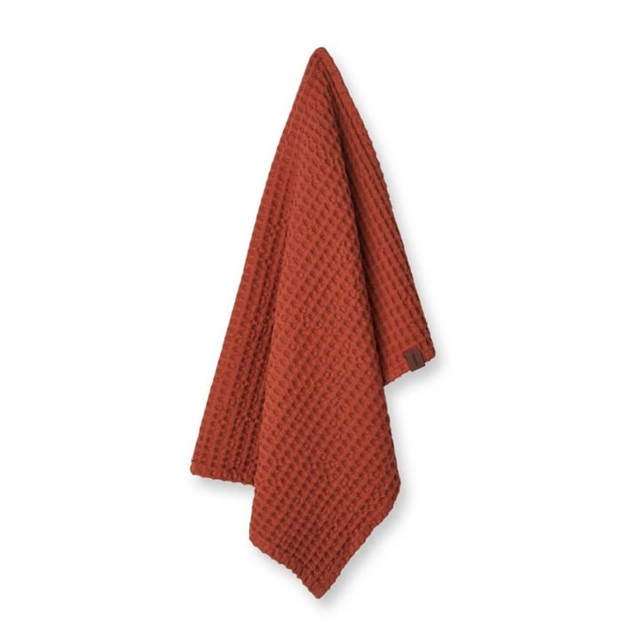 Humdakin Waffle towel 55x80 cm, Terracotta Humdakin
