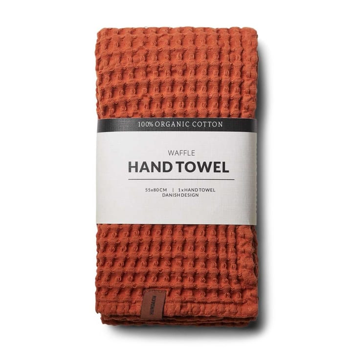 Humdakin Waffle towel 55x80 cm, Terracotta Humdakin