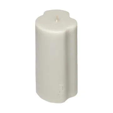 Aalto block candle - Sand, 16 cm - Iittala