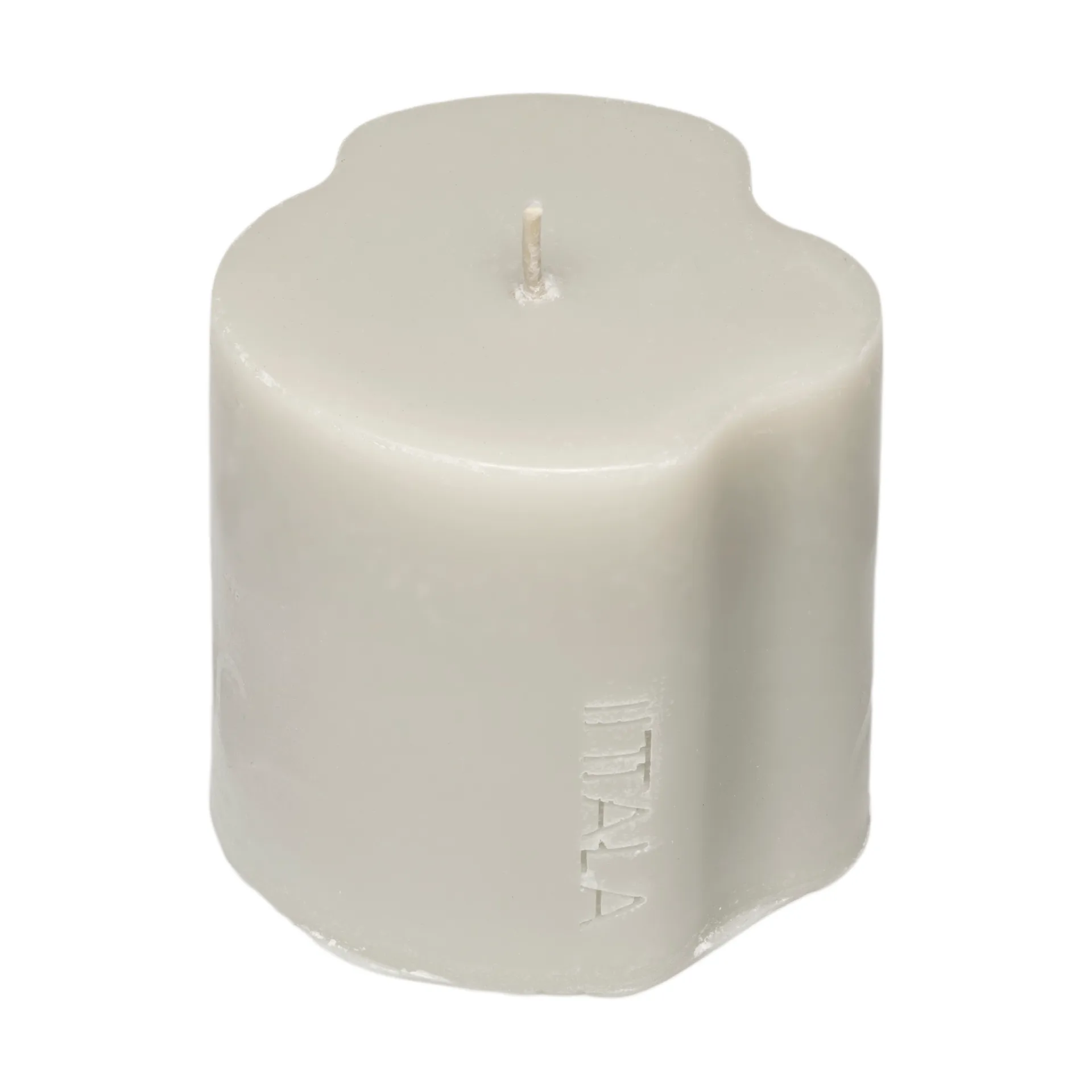 Aalto block candle, Sand, 8 cm Iittala