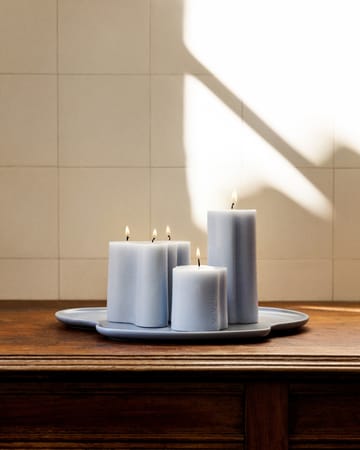 Aalto block candle - Water, 11 cm - Iittala