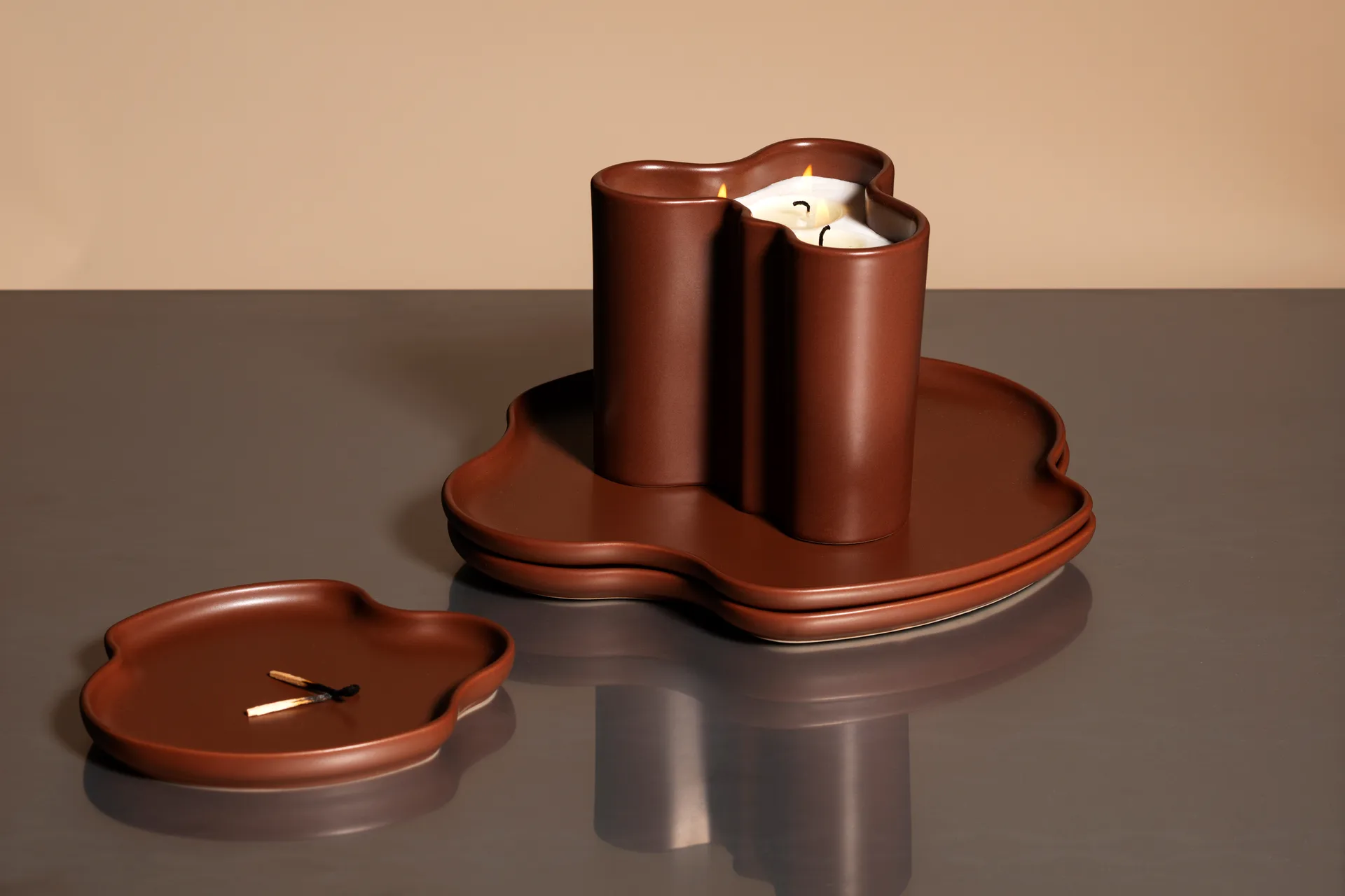 Aalto decorative tray, Fire, 15 cm Iittala