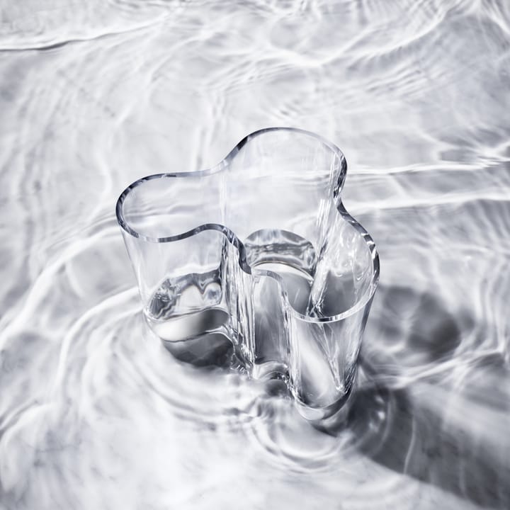 Aalto duo vase - clear - Iittala