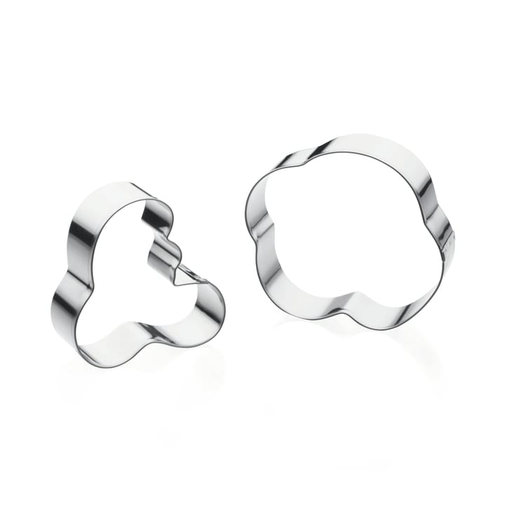 Aalto ginger bread cutter 2-pack - Silver - Iittala
